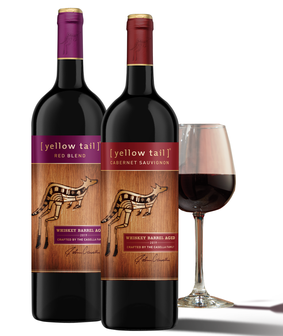 Whiskey Barrel Range yellow Tail Wines International